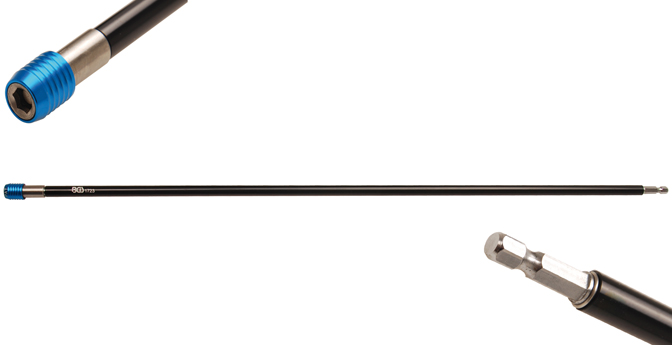 Automatikus csavarfej-befogó | Belső hatszögletű 6,3 mm (1/4") | 600 mm