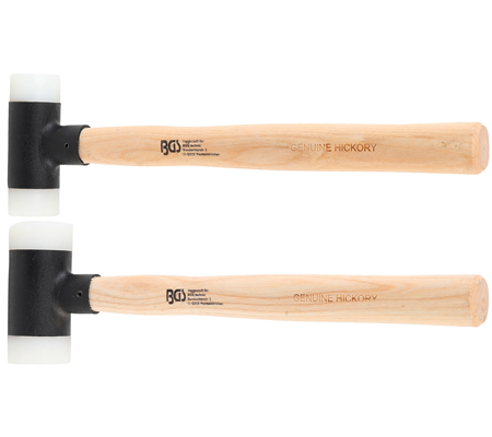 Műínyag kalapács készlet | Hickory nyéllel | 2 darabos