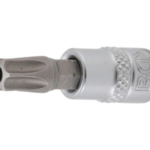Behajtófej | 6,3 mm (1/4") | T-profil (Torx) T45 furattal