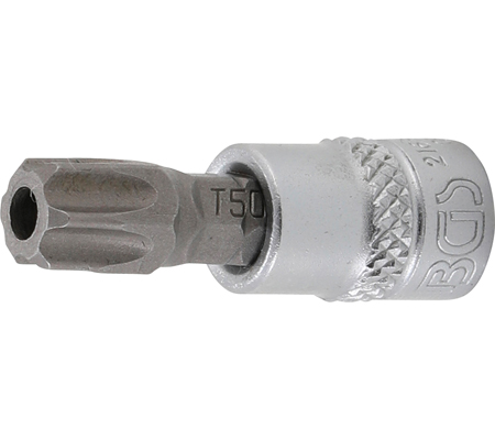 Behajtófej | 6,3 mm (1/4") | T-profil (Torx) T50 furattal - Image 2