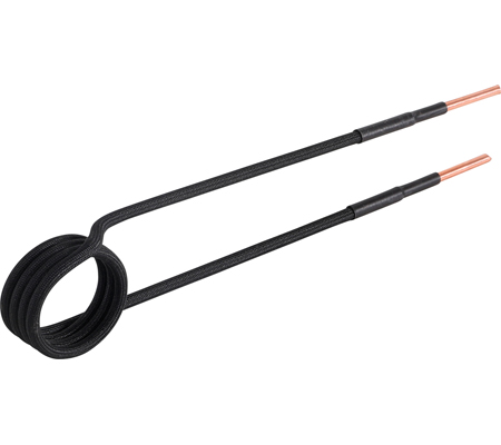 Indukciós tekercs indukciós fűtőkészülékhez | 32 mm | 90° szögben kivitelezett | a BGS 2169-hez