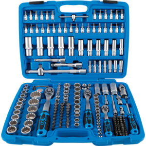 Dugókulcskészlet "Gear Lock" | 6,3 mm (1/4")/10 mm (3/8")/12,5 mm (1/2") | 192 darabos