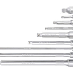 Billenős hosszabbító készlet | 6,3 mm (1/4"), 10 mm (3/8"), 12,5 mm (1/2") | 9 darabos