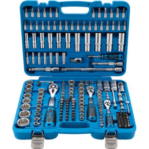 Dugókulcskészlet | 6,3 mm (1/4")/10 mm (3/8")/12,5 mm (1/2") | 192 darabos