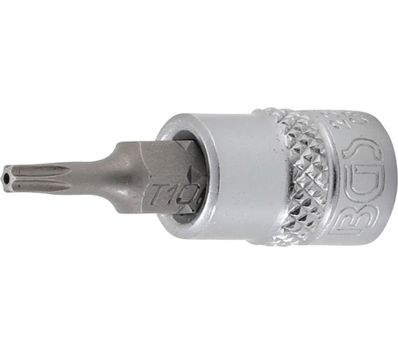 Behajtófej | 6,3 mm (1/4") | T-profil (Torx) T10 furattal - Image 2