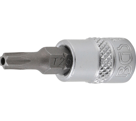 Behajtófej | 6,3 mm (1/4") | T-profil (Torx) T25 furattal - Image 2