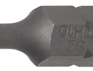 Behajtófej | Külső hatszögletű 6,3 mm (1/4") | T-profil (Torx) T10 furattal