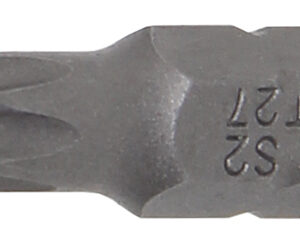 Behajtófej | Külső hatszögletű 6,3 mm (1/4") | T-profil (Torx) T27 furattal