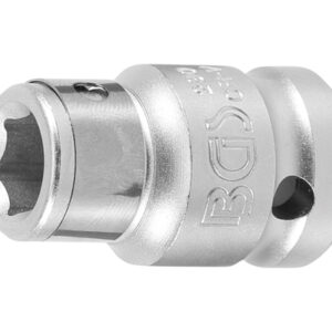 Golyós behajtófej-adapter | 12,5 mm (1/2") - Belső hatszögletű 10 mm (3/8")