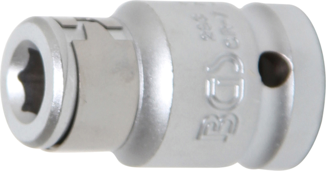 Golyós behajtófej-adapter | 12,5 mm (1/2") - Belső hatszögletű 8 mm (5/16") - Image 2