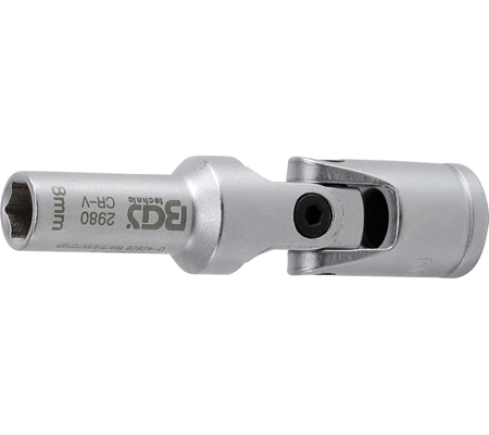 Izzítógyertya-hajtókar hatszögletű betét | 10 mm (3/8") | 8 mm - Image 2