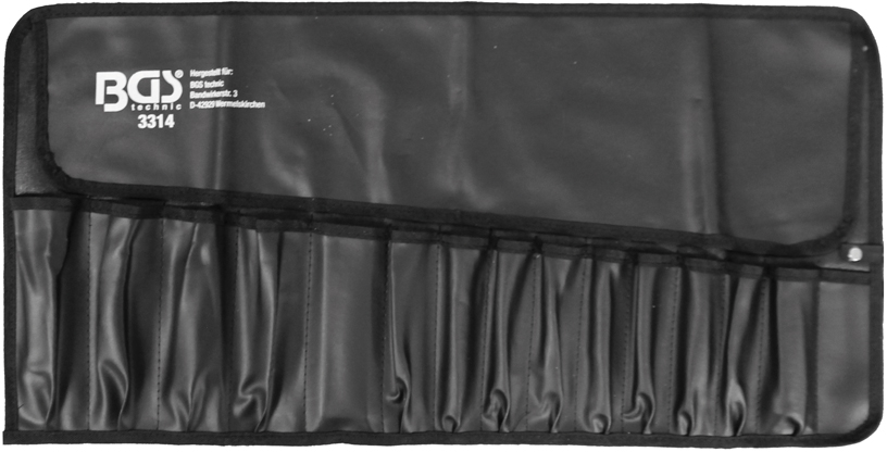 15 rekeszes dupla tasakos szerszámkészlet | 660 x 320 mm | üres