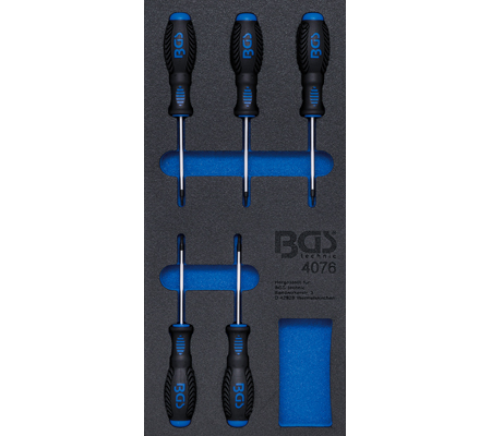 Műhelykocsi-betét 1/3: Csavarhúzó T-profil (Torx) | 5 darabos - Image 2
