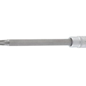 Behajtófej | Hossz 100 mm | 6,3 mm (1/4") | T-profil (Torx) T30 furattal