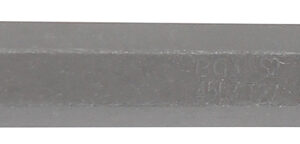 Behajtófej | Hossz 75 mm | Külső hatszögletű 10 mm (3/8") | T-profil (Torx) T27