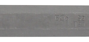 Behajtófej | Hossz 75 mm | Külső hatszögletű 10 mm (3/8") | T-profil (Torx) T20