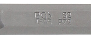 Behajtófej | Hossz 50 mm | Külső hatszögletű 6,3 mm (1/4") | Csillag PZ2