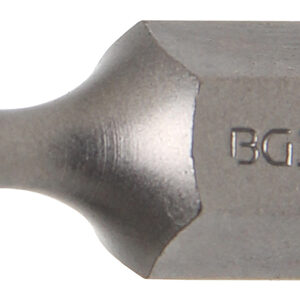 Behajtófej | Külső hatszögletű 10 mm (3/8") | T-profil (Torx) T15 furattal