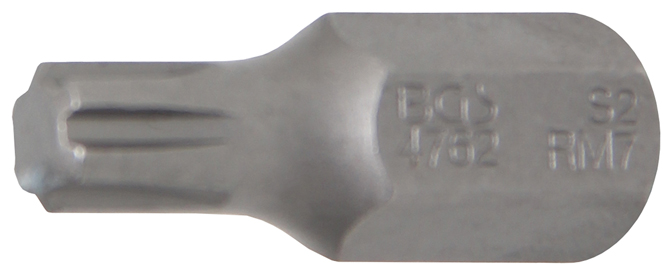 Behajtófej | Külső hatszögletű 10 mm (3/8") | Ékprofil (RIBE) M7