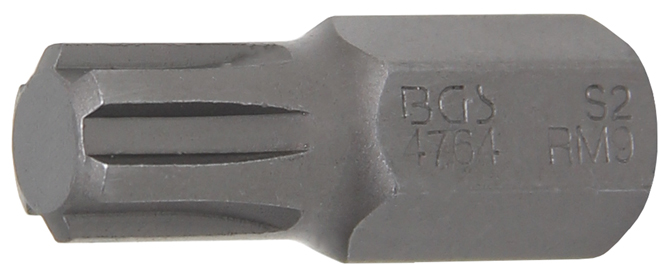Behajtófej | Külső hatszögletű 10 mm (3/8") | Ékprofil (RIBE) M9 - Image 2