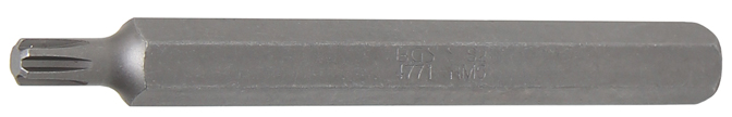 Behajtófej | Hossz 100 mm | Külső hatszögletű 10 mm (3/8") | Ékprofil (RIBE) M6 - Image 2