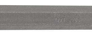 Behajtófej | Hossz 100 mm | Külső hatszögletű 10 mm (3/8") | Ékprofil (RIBE) M6