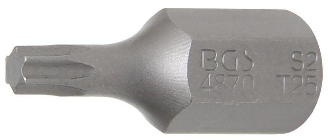 Behajtófej | Külső hatszögletű 10 mm (3/8") | T-profil (Torx) T25 - Image 2