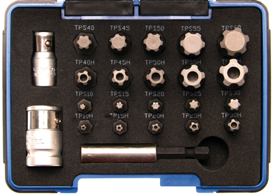 Behajtófej készlet | TS-profil PLUS (Torx Plus) | 23 darabos - Image 2
