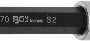 Behajtófej | Hossz 120 mm | 12,5 mm (1/2") | T-profil (Torx) T70