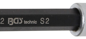 Behajtófej | Hossz 120 mm | 12,5 mm (1/2") | Ékprofil (RIBE) M12