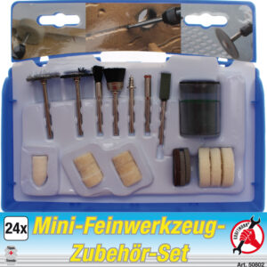 Mini finommechanikai szerszámkészlet | 24 darabos