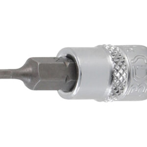 Behajtófej | 1/4" | imbusz, furattal 2 mm