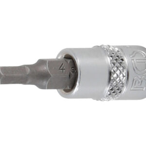 Behajtófej | 1/4" | imbusz, furattal 4 mm