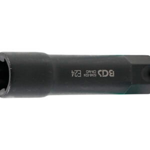 Dugókulcs E-profil, extra hosszú | Külső hatszögletű 22 mm | E24