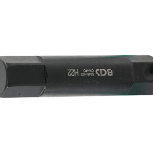 Behajtófej | Hossz 100 mm | Külső hatszögletű 22 mm | Belső hatszögletű 22 mm