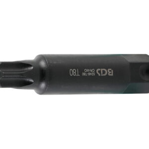 Behajtófej | Hossz 100 mm | Külső hatszögletű 22 mm | T-profil (Torx) T80