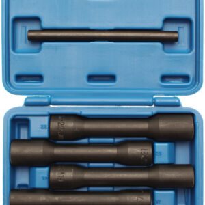 Speciális dugókulcskészlet/Csavarkiszedő, mély | 12,5 mm (1/2") | 17 -22 mm | 5 darabos