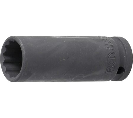 Levegős dugókulcs tizenkétszögletű, mély | 12,5 mm (1/2") | 21 mm - Image 2