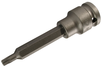 Levegős dugókulcs | Hossz 100 mm | 12,5 mm (1/2") | T-profil (Torx) T40
