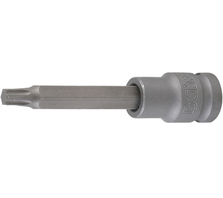 Levegős dugókulcs | Hossz 100 mm | 12,5 mm (1/2") | T-profil (Torx) T45 - Image 2