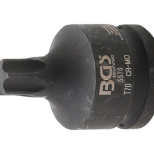 Levegős dugókulcs | 20 mm (3/4") | T-profil (Torx) T70