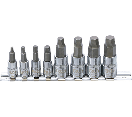 Csavarkiszedő sérült belső imbuszokhoz |1/4", "3/8" | 3 - 10 mm, 8 részes