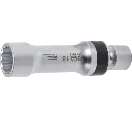 Gyújtógyertya csuklós toldat, tizenkétszögletű, tartórugóval | (3/8") | 18 mm - Image 2