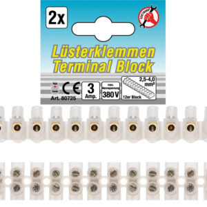 Sorkapocs | 2,5 mm² | 2 db | 12-es tömb