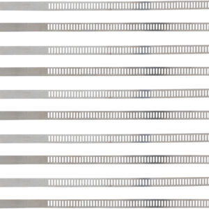 Kábelkötegelő-készlet | nemesacél | rozsdamentes | 7,0 x 200 mm | 10 darabos