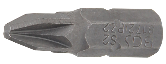 Behajtófej | Külső hatszögletű 6,3 mm (1/4") | Csillag PZ2