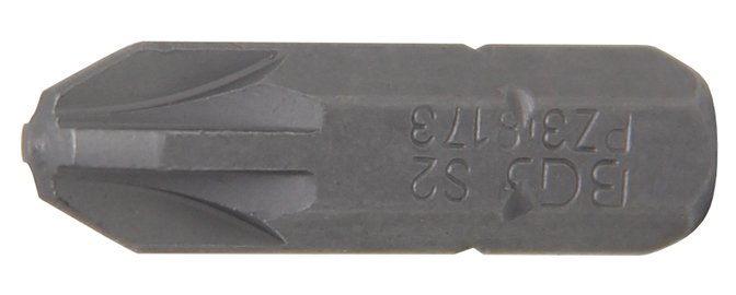 Behajtófej | Külső hatszögletű 6,3 mm (1/4") | Csillag PZ3
