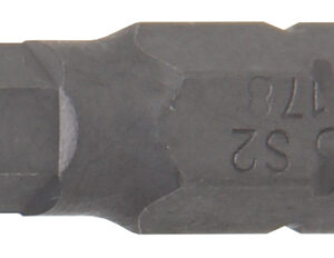 Behajtófej | Külső hatszögletű 6,3 mm (1/4") | Belső hatszögletű 5 mm