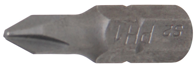 Behajtófej | Külső hatszögletű 6,3 mm (1/4") | Csillag PH1