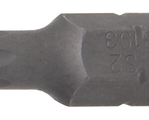 Behajtófej | Külső hatszögletű 6,3 mm (1/4") | T-profil (Torx) T25